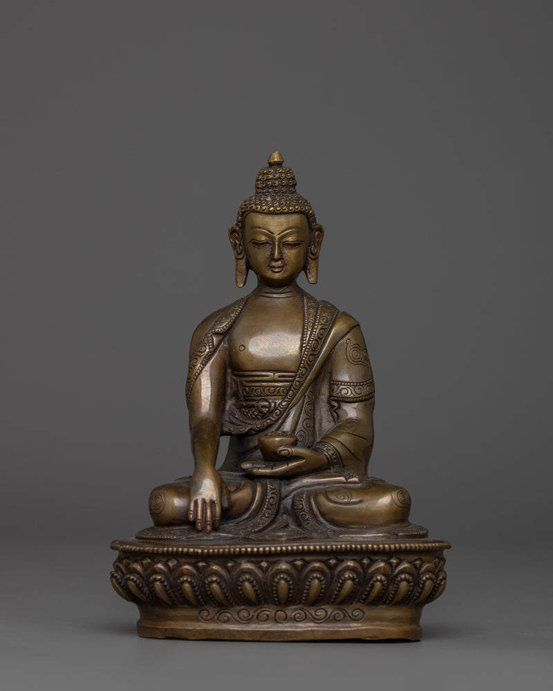 Himalayan Sculpture of Three Buddha Set | The Triple Gem