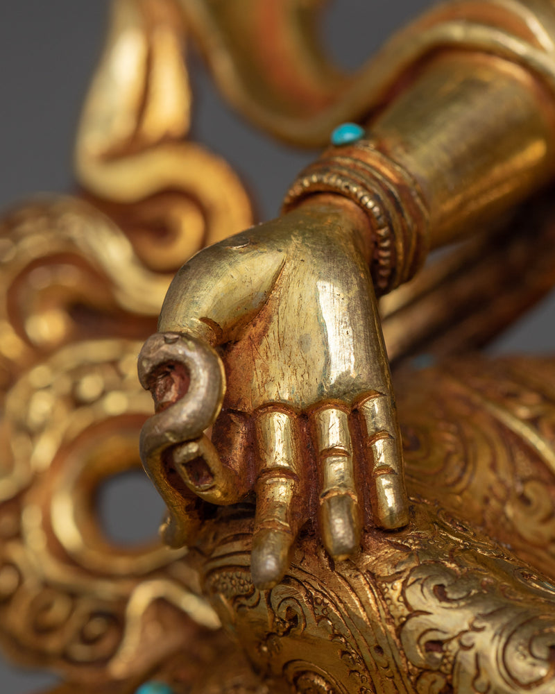 Himalayan Handmade Statue Set of Bodhisattva | Bodhisattvas of Compassion and Wisdom