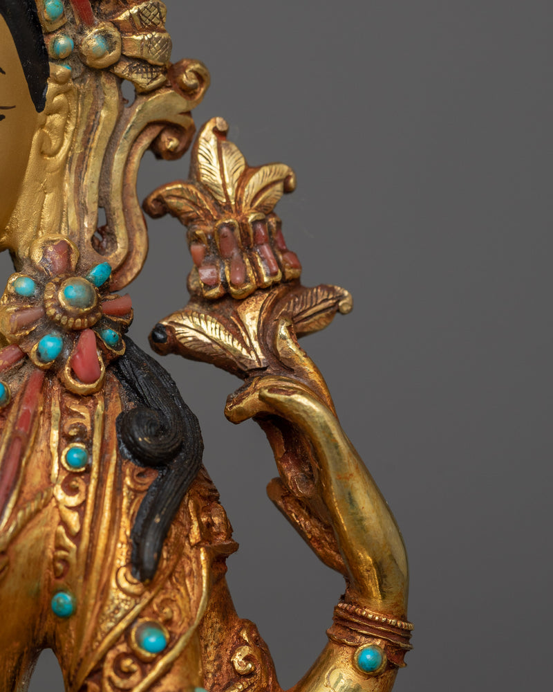 Handcrafted Sculpture of Chenrezig | The Bodhisattva of Compassion