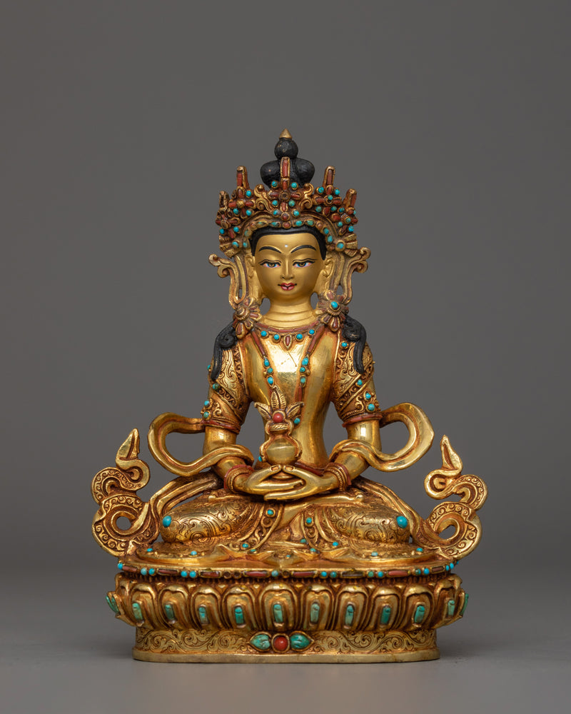 Himalayan Handmade Statue Set of Bodhisattva | Bodhisattvas of Compassion and Wisdom