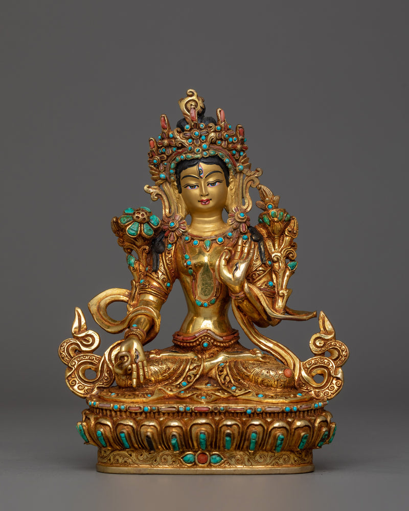 Himalayan Handmade Statue Set of Bodhisattva | Bodhisattvas of Compassion and Wisdom