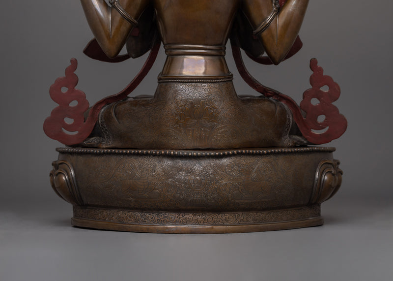 Chenrezig Compassionate Deity Statue | Also Known as Avalokiteshvara