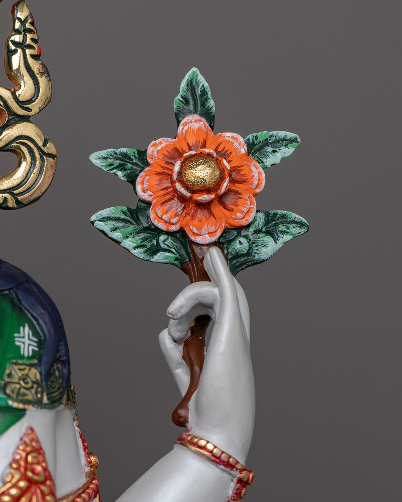Traditional Sculpture of Chenrezig | Light of Boundless Mercy