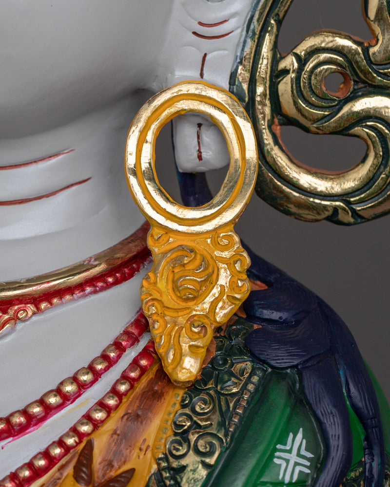 Traditional Sculpture of Chenrezig | Light of Boundless Mercy