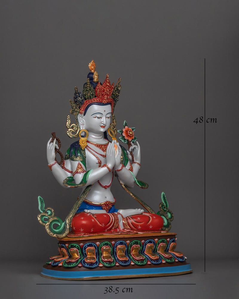 sculpture-of-chenrezig