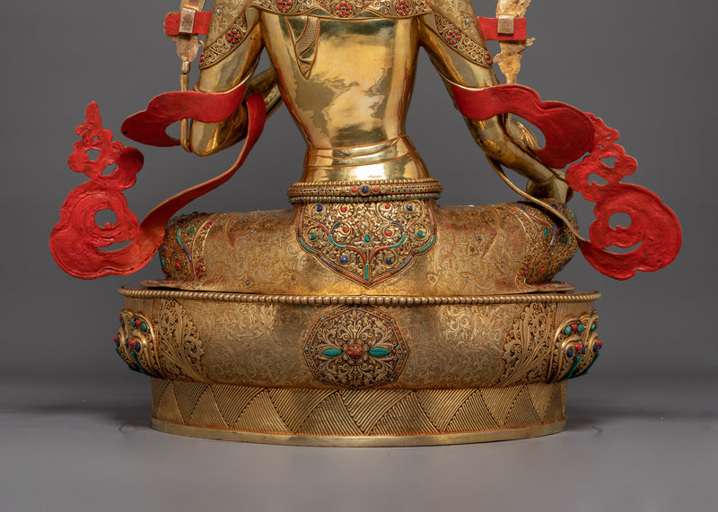 Dharma Buddha Green Tara Statue | Mother of Compassion