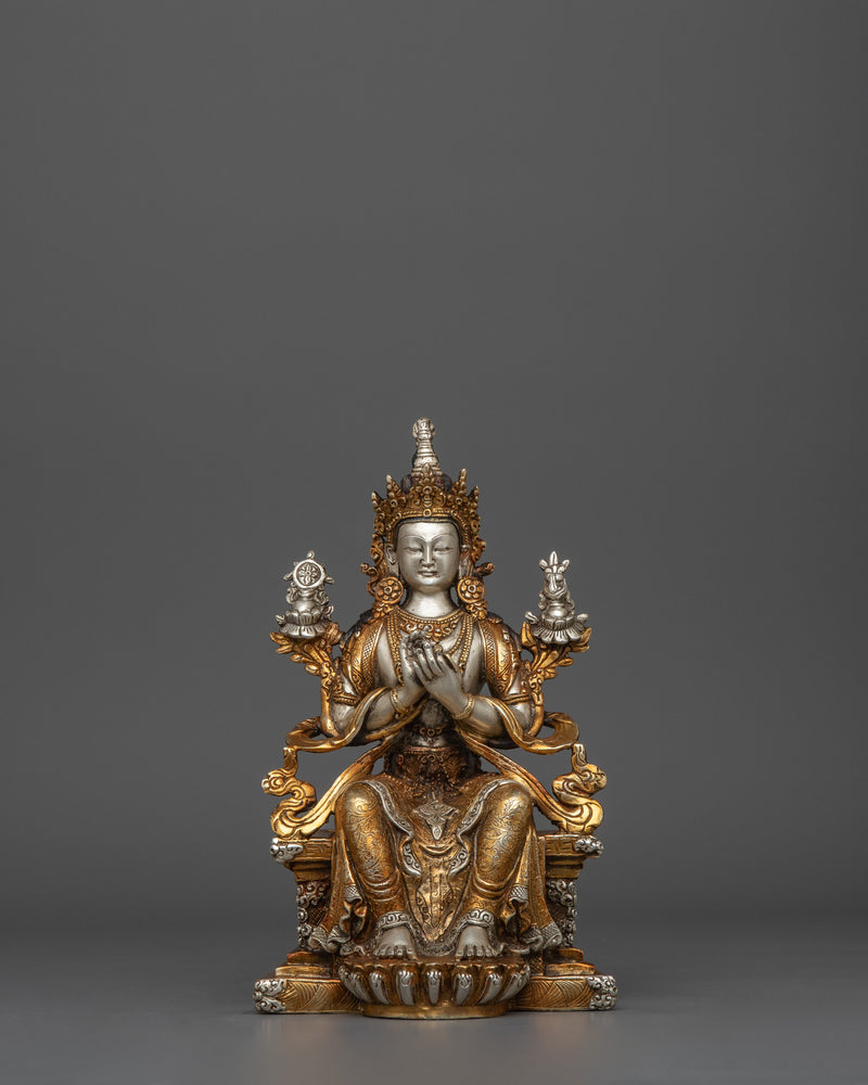 Future Buddha Maitreya Buddha Statue | The face of Love
