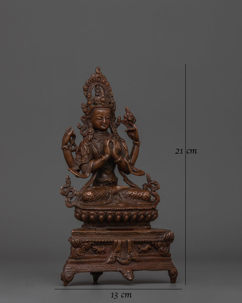 four-armed-bodhisattva-sculpture