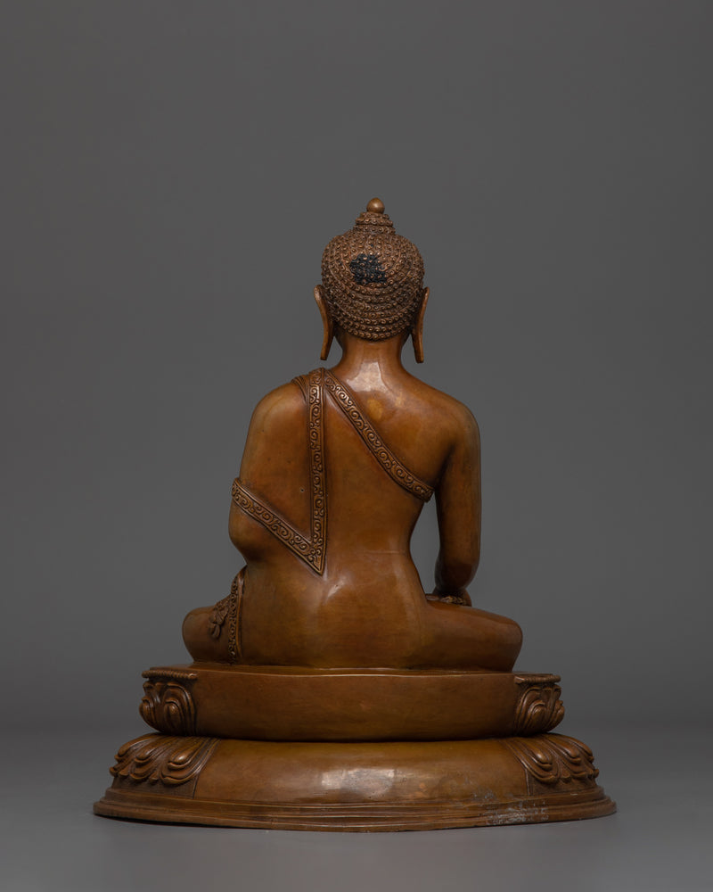 Oxidized Gautama Buddha Statue, Shakyamuni Buddha | The Awakened One