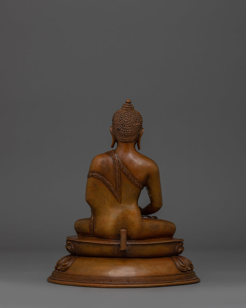 Oxidized Amitabha Buddha Statue | Boundless Light Buddha