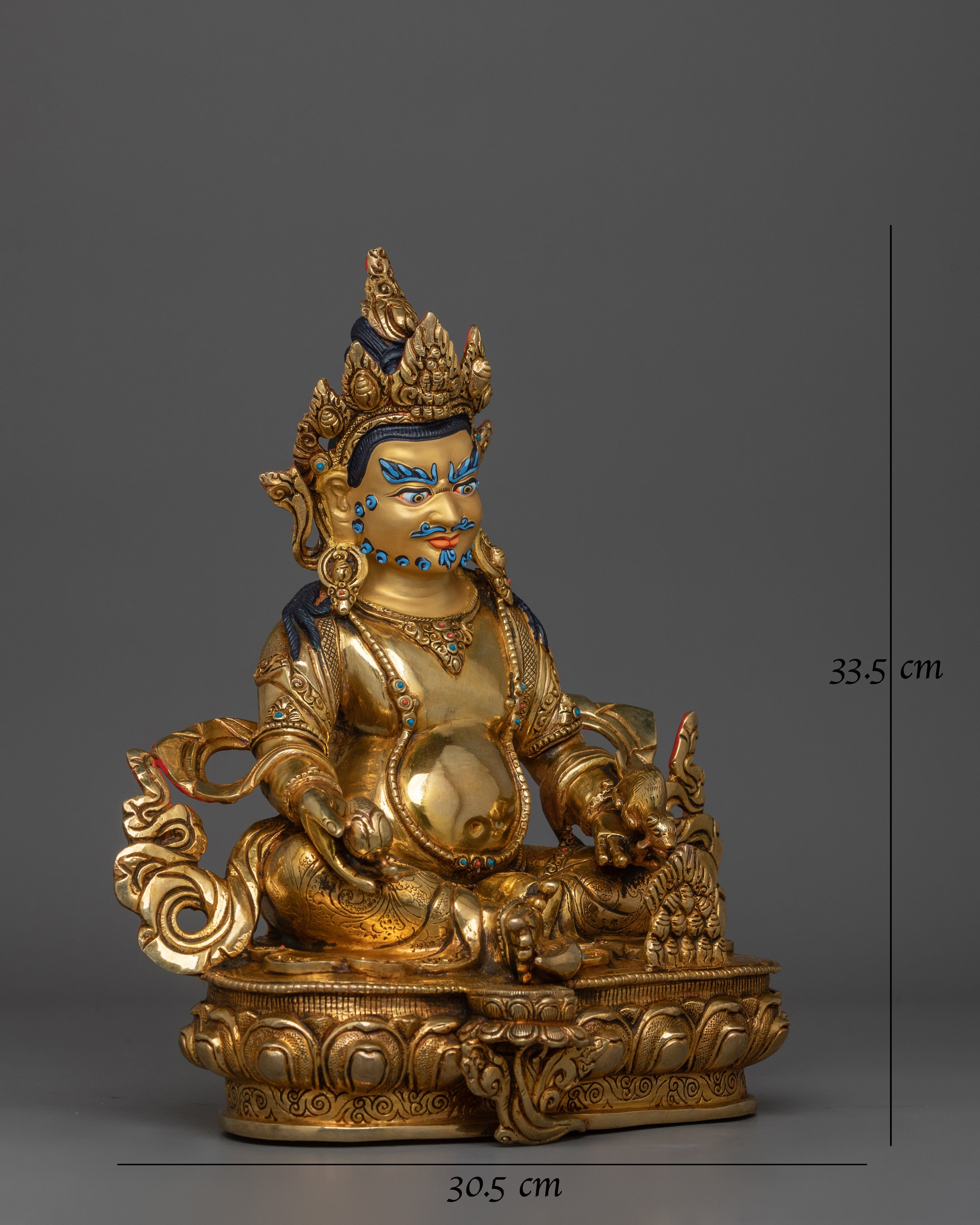 traditionally-handcarved-statue-of-dzambhala