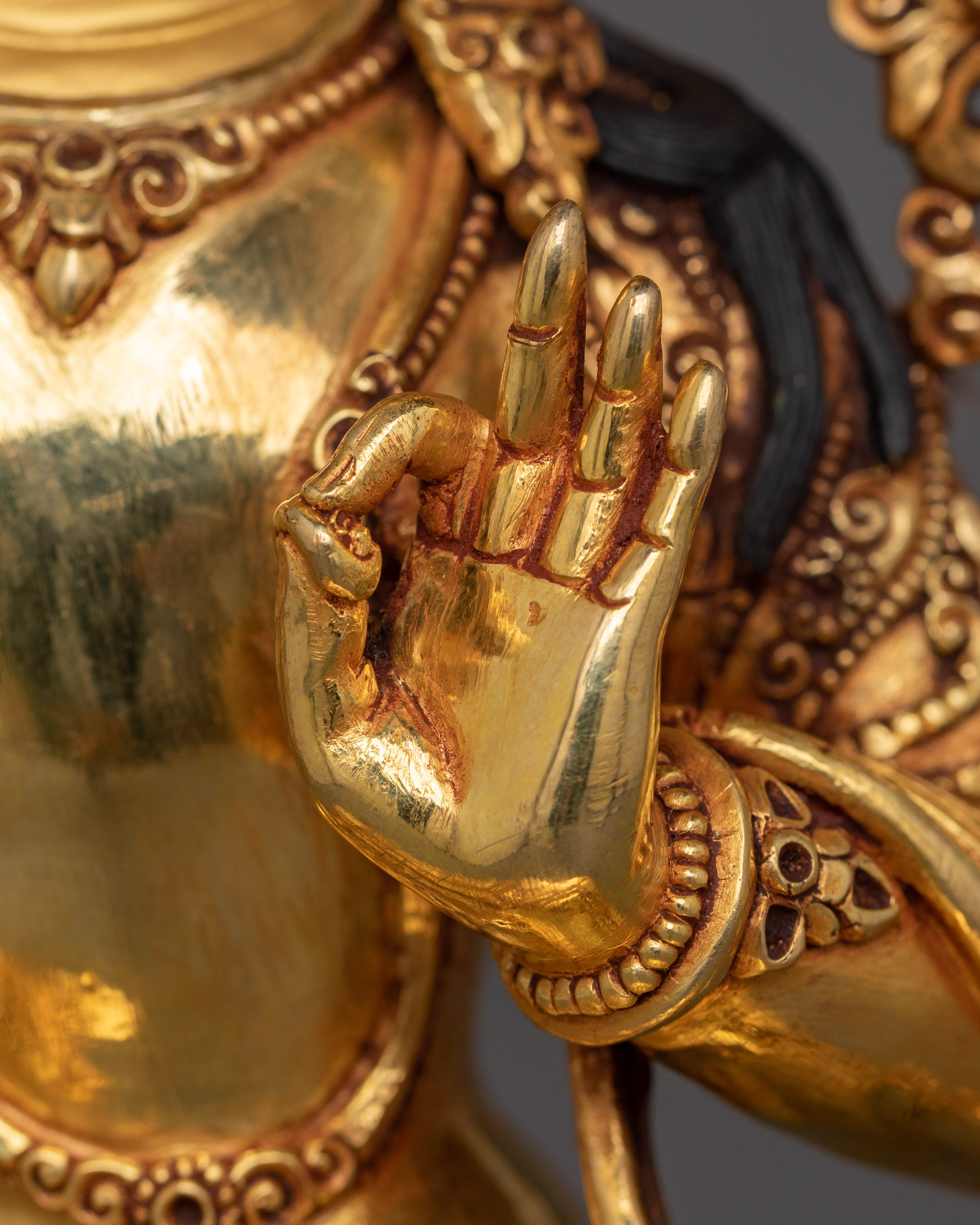 Traditional Artwork of Manjushri | Bodhisattva Statue