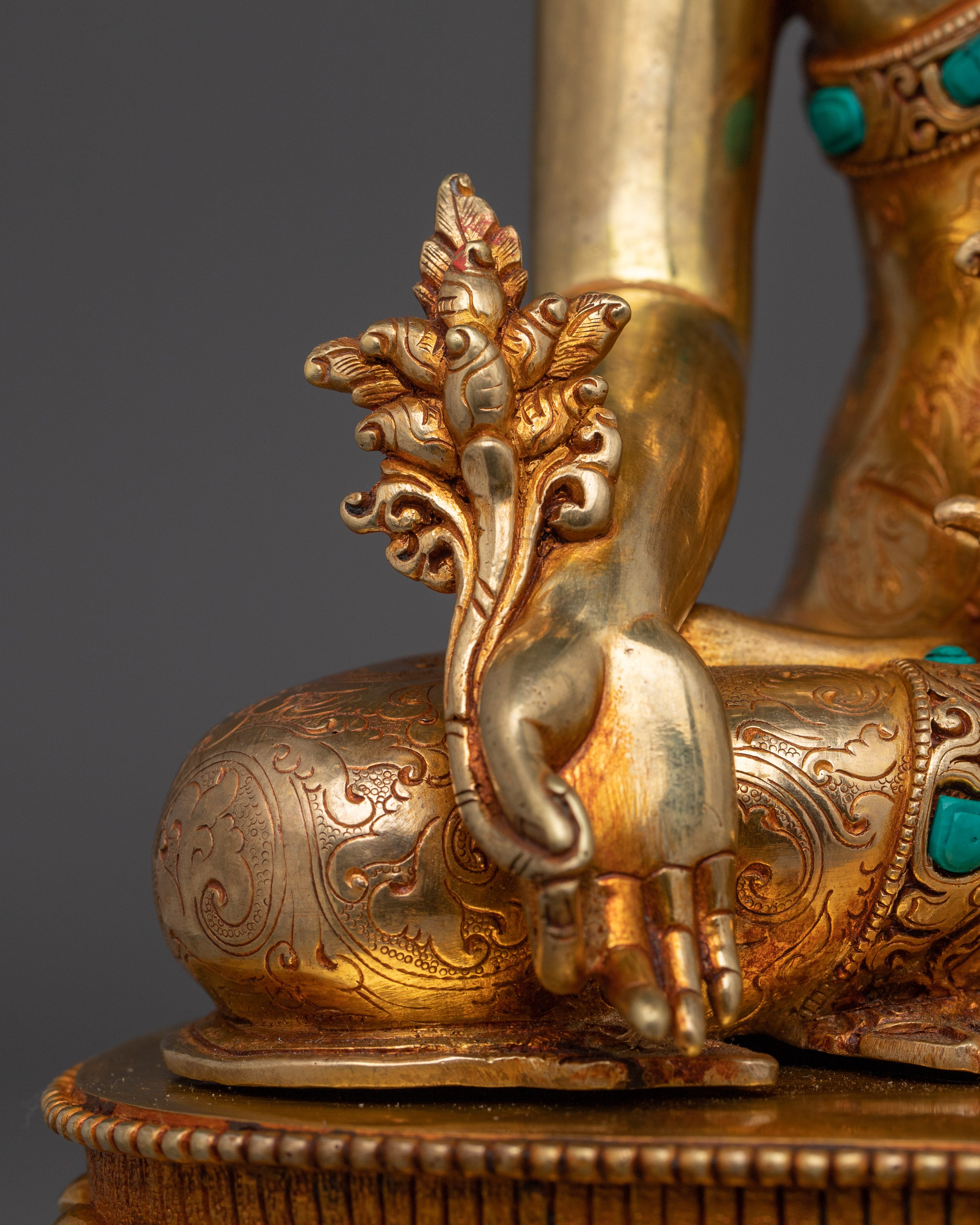 Nepalese Artwork of Medicine Buddha | Sanye Menla