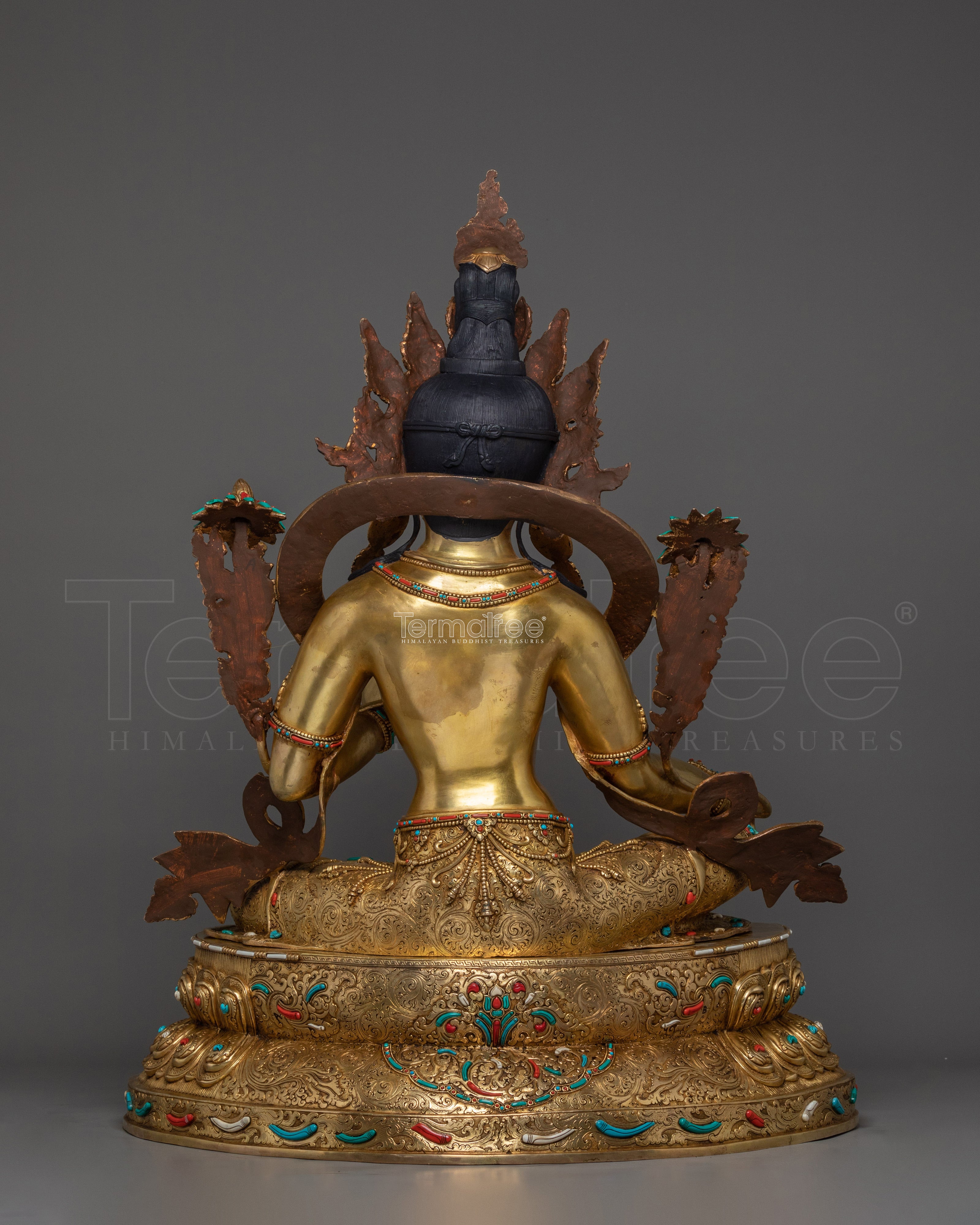 Sculpture of Compassionate Savior Green Tara | Mother of Liberation