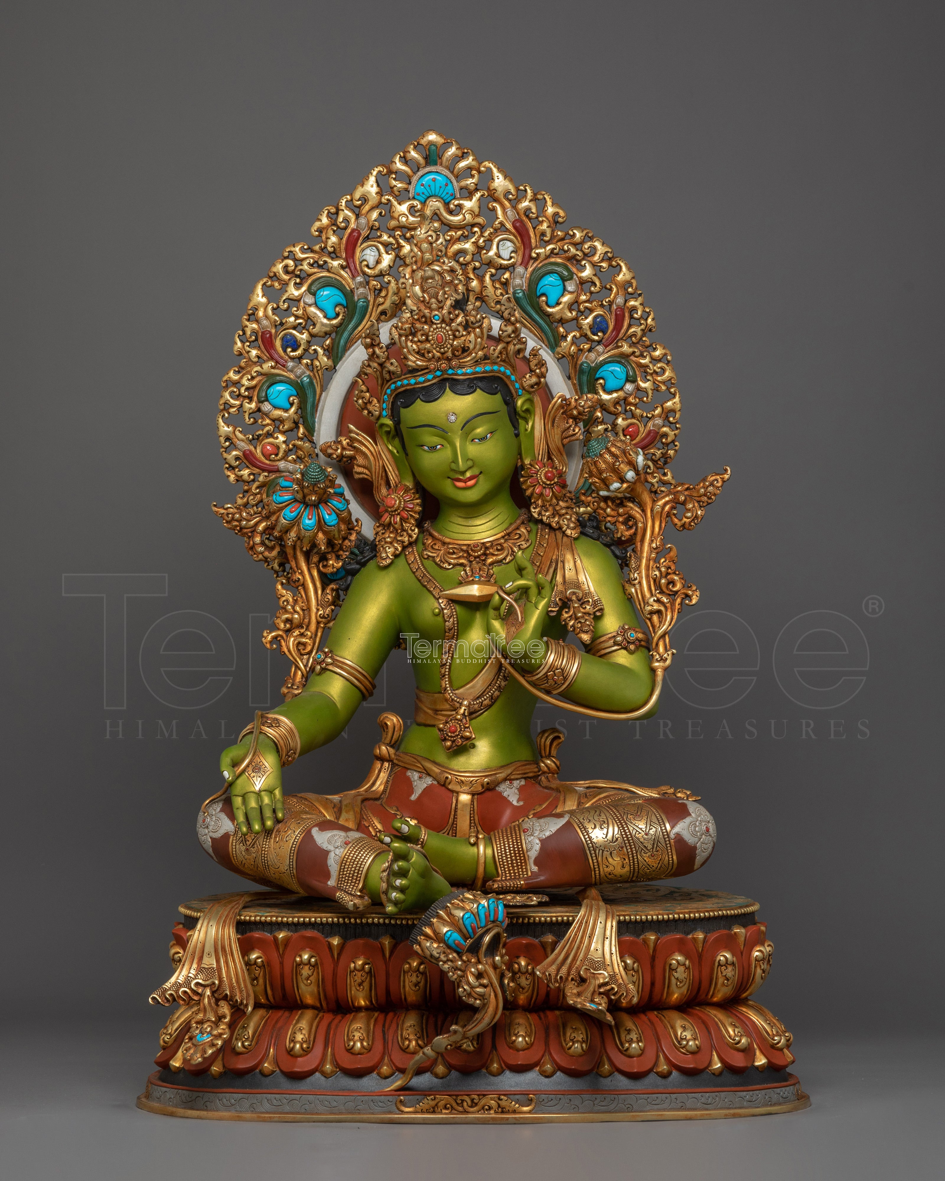 Tibetan Buddhist Deity Green Tara | Shyama Tara - Mother of All Buddhas