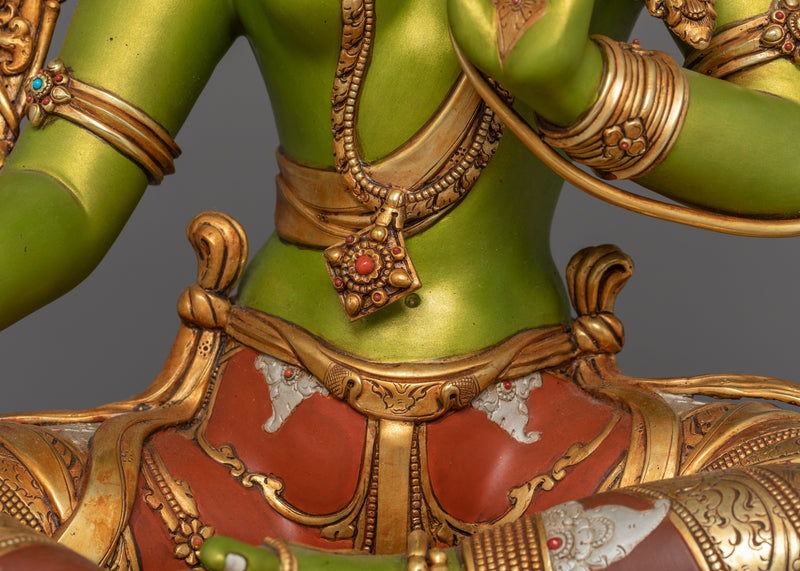 Tibetan Buddhist Deity Green Tara | Shyama Tara - Mother of All Buddhas