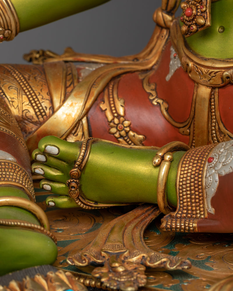 Tibetan Buddhist Deity Green Tara | Shyama Tara - Mother of All Buddhas