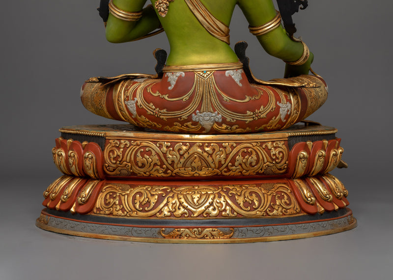Tibetan Buddhist Deity Green Tara | Shyama Tara - Mother of All Buddhas