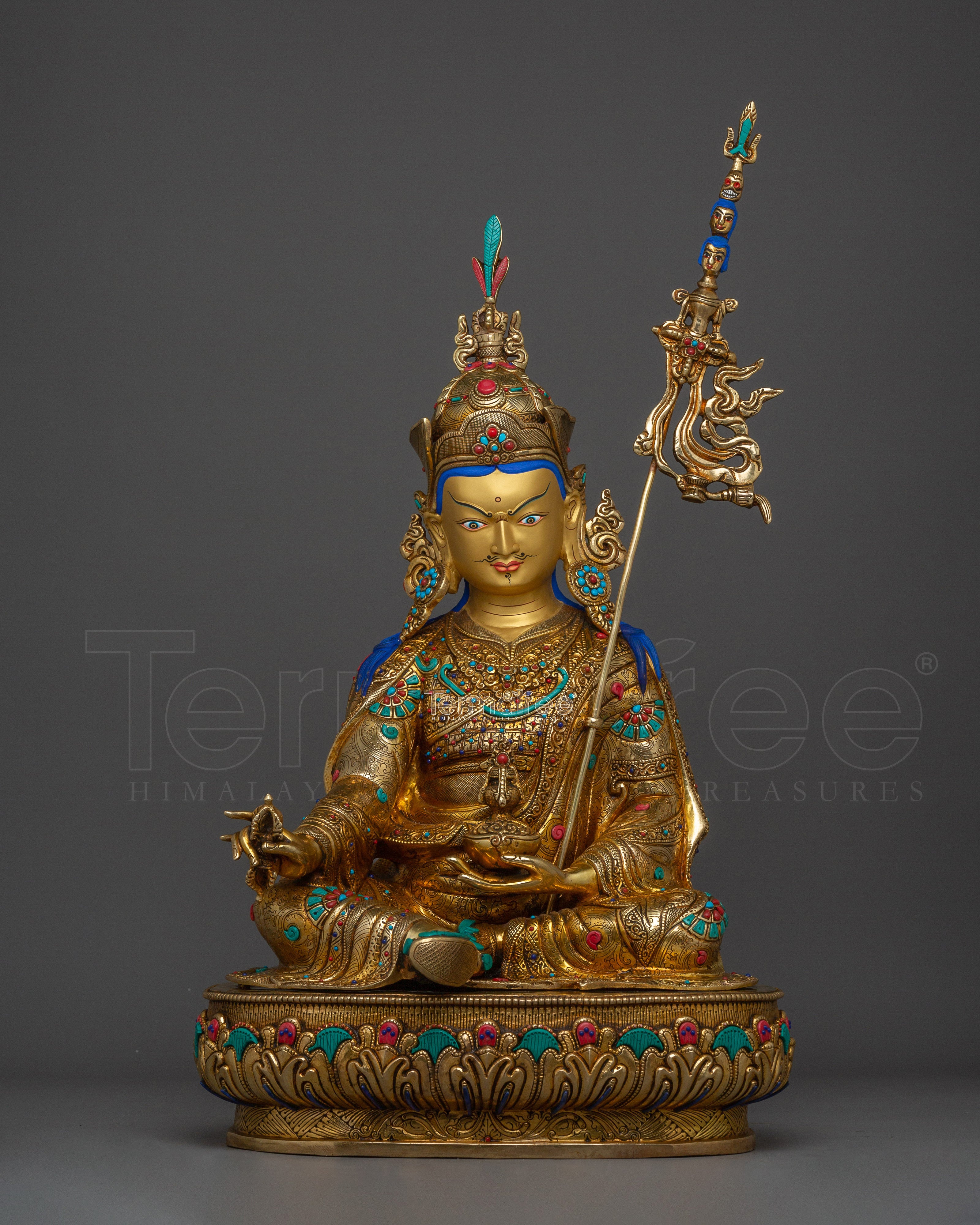 Nepalese Sculpture of Guru Rinpoche | Buddha of the Vajrayana