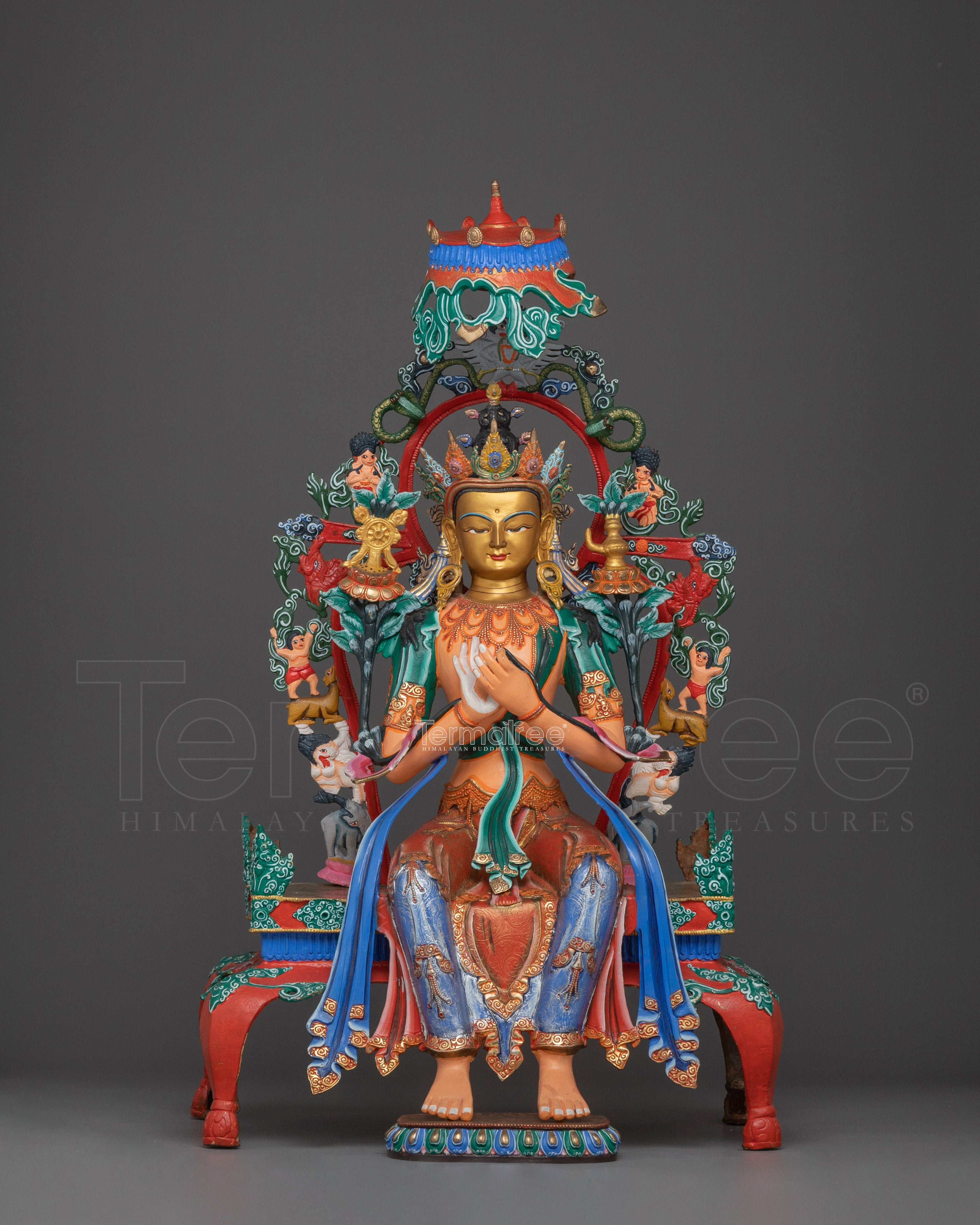 Maitreya Buddha Handmade Statue | The future Buddha Sculpture