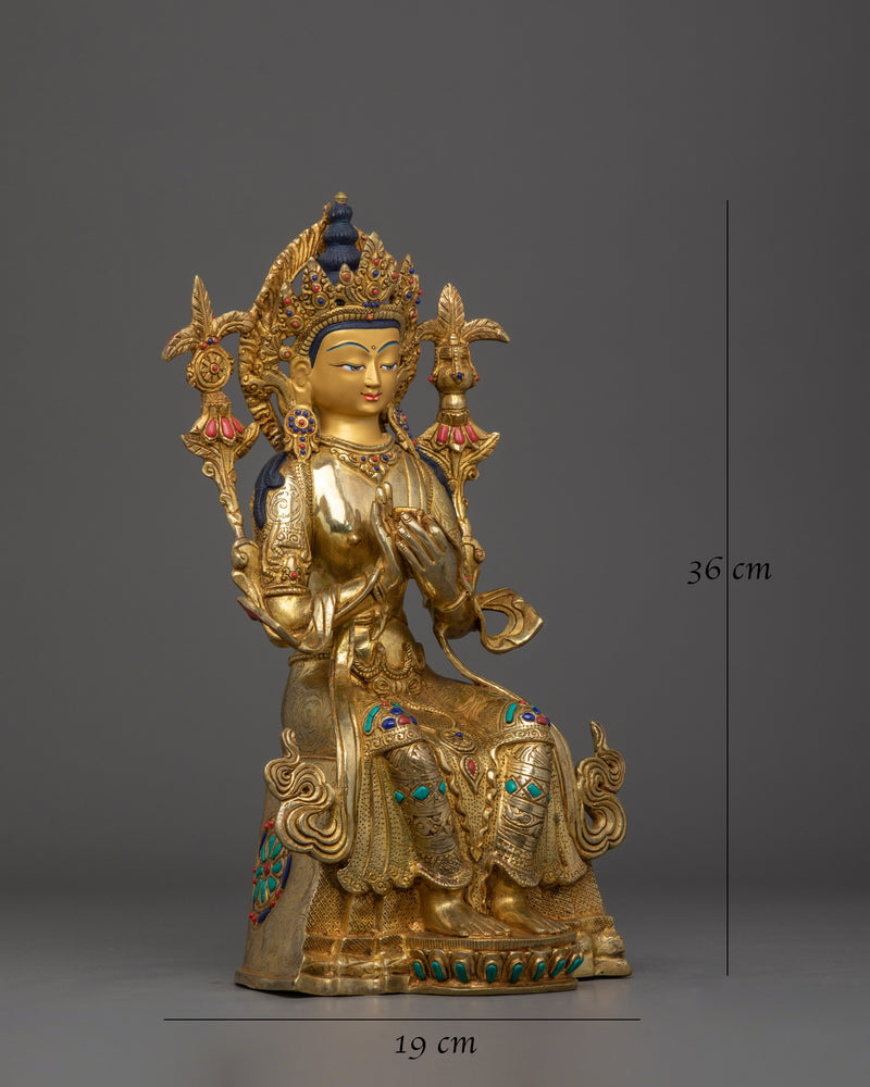 maitreya-buddha-golden-statue