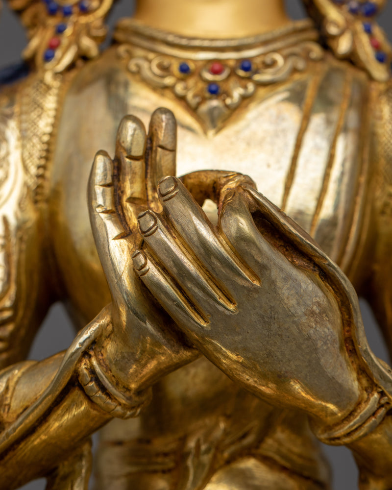 Maitreya Buddha Golden Statue | Buddha of the Future