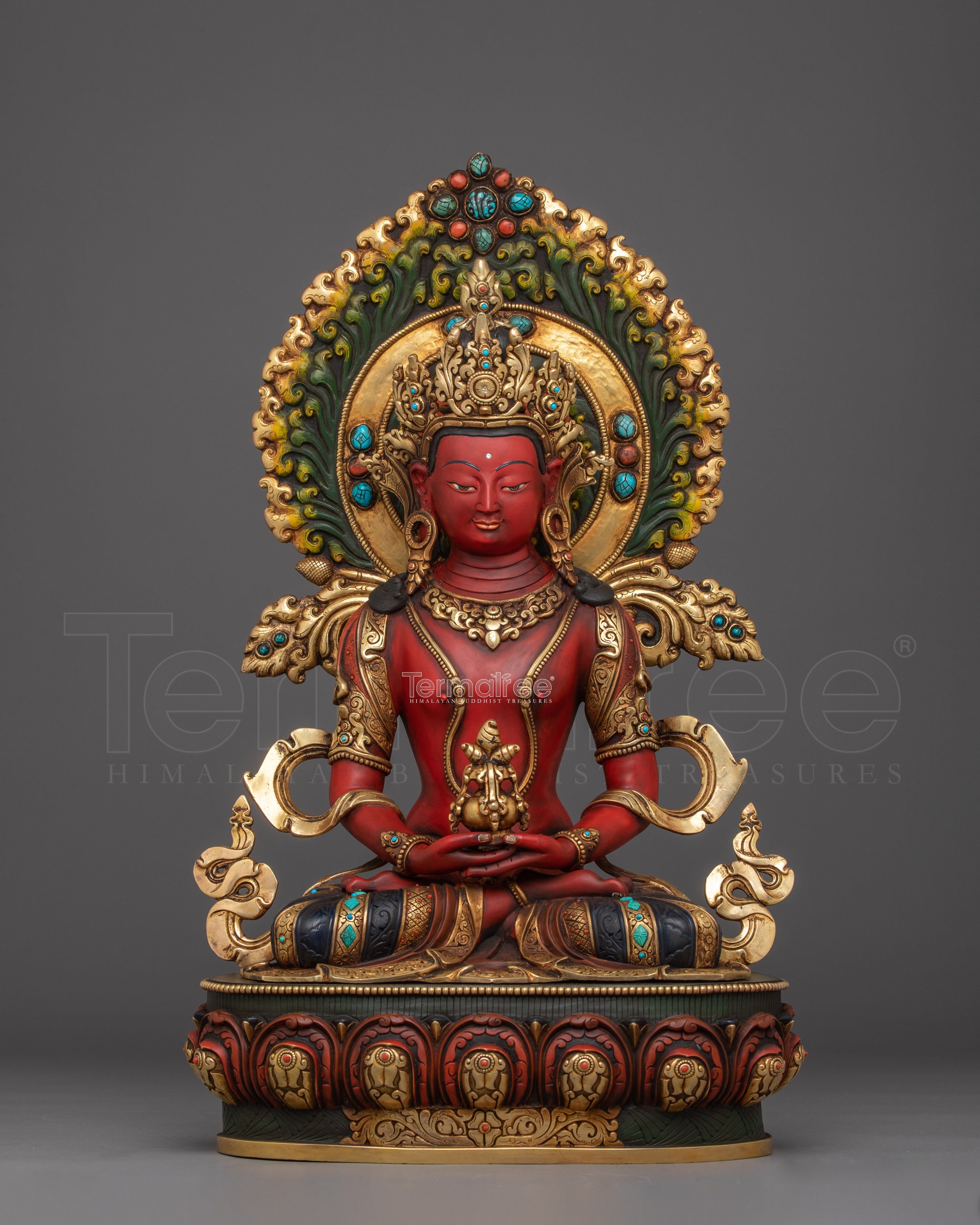 Symbol of Longevity Amitayus Statue | Buddha of Infinite Life