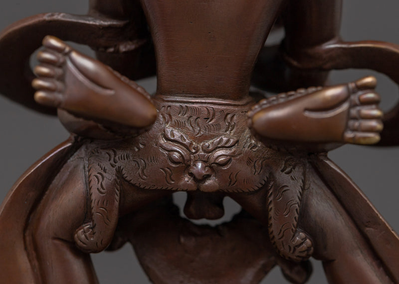 Figurine of Vajradhara with consort | Union of Ultimate Wisdom and Compassion