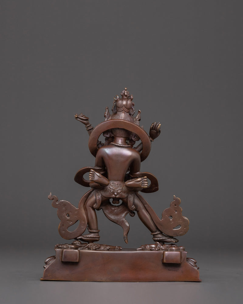 Figurine of Vajradhara with consort | Union of Ultimate Wisdom and Compassion