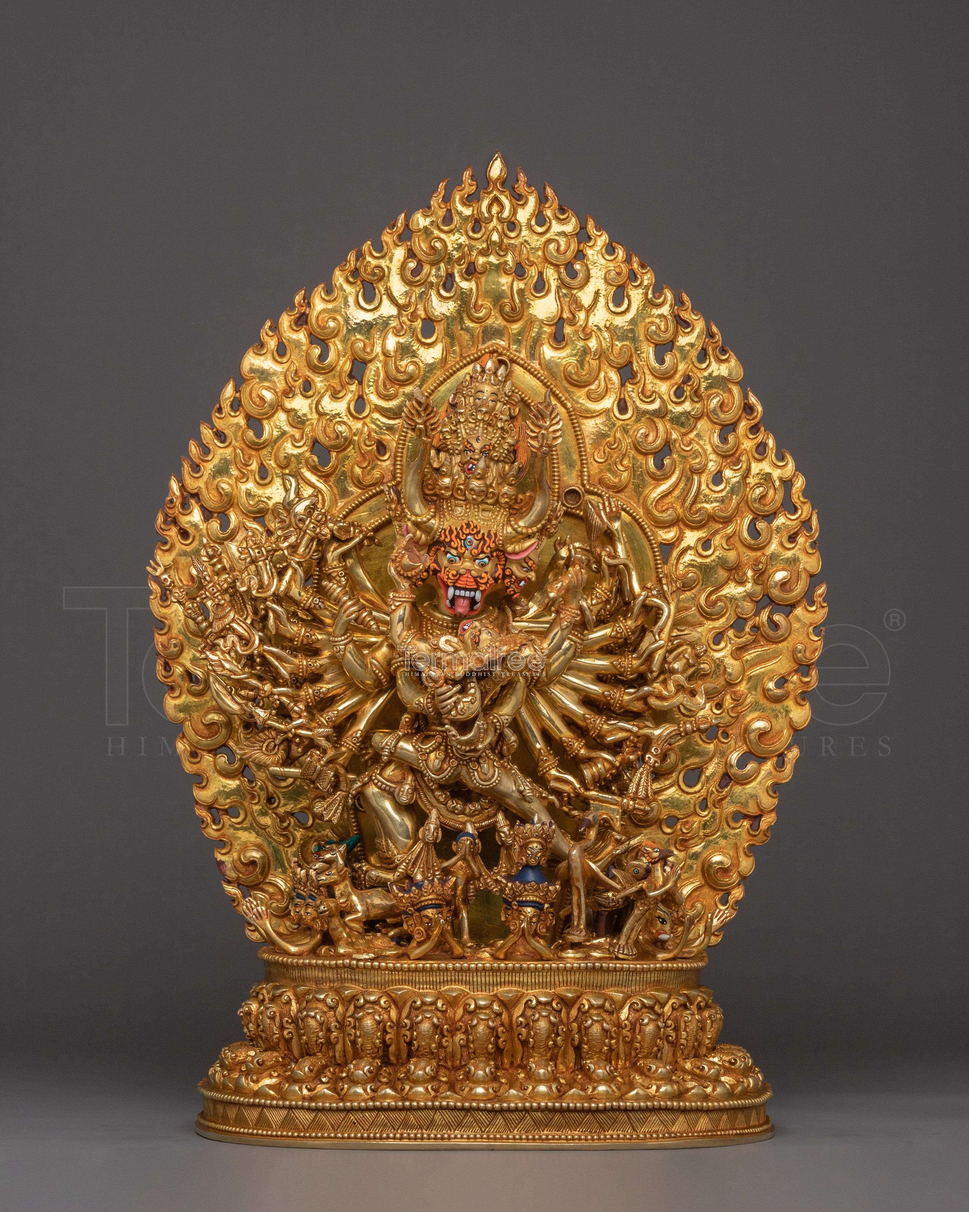 Traditional Himalayan Art of Yamantaka | Wrathful Protector of Wisdom