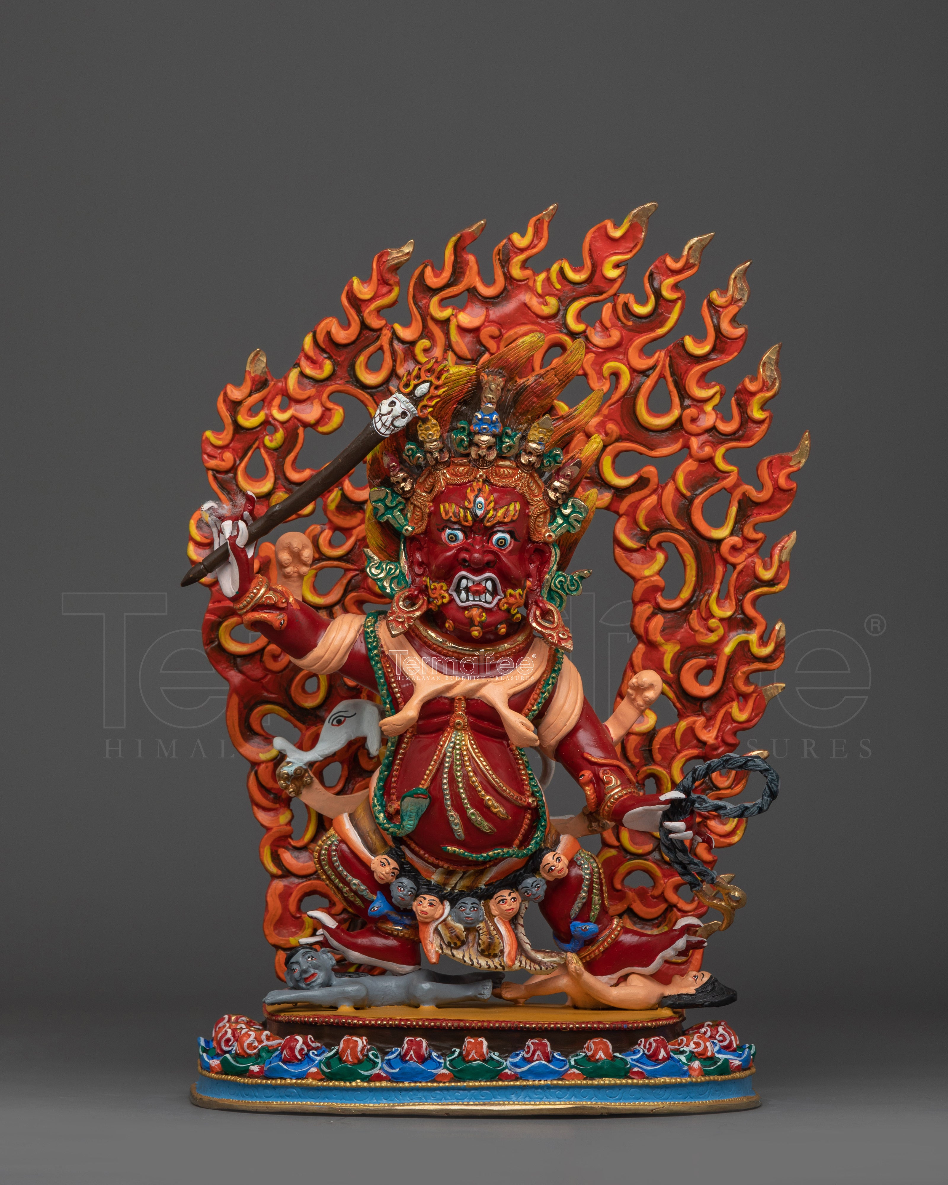 Hayagriva Wrathful Statue | Protector Deity Against Negativity