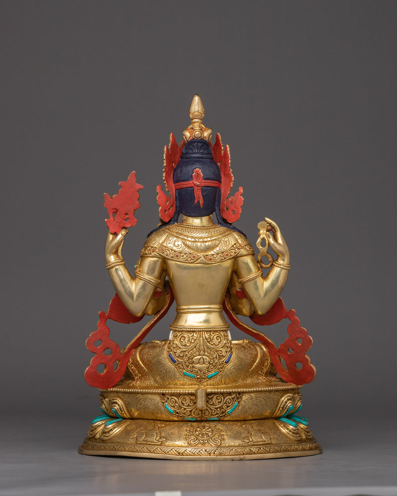 Chenrezig Patron deity of Tibet | Compassionate Gaze