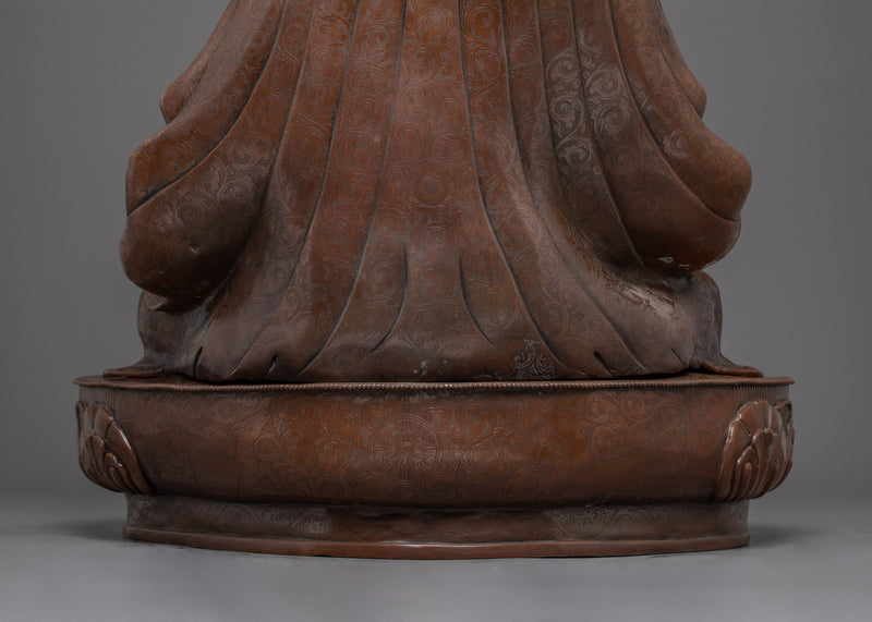 Sculpture of The Tantric master Guru Rinpoche | The Lotus-Born Master