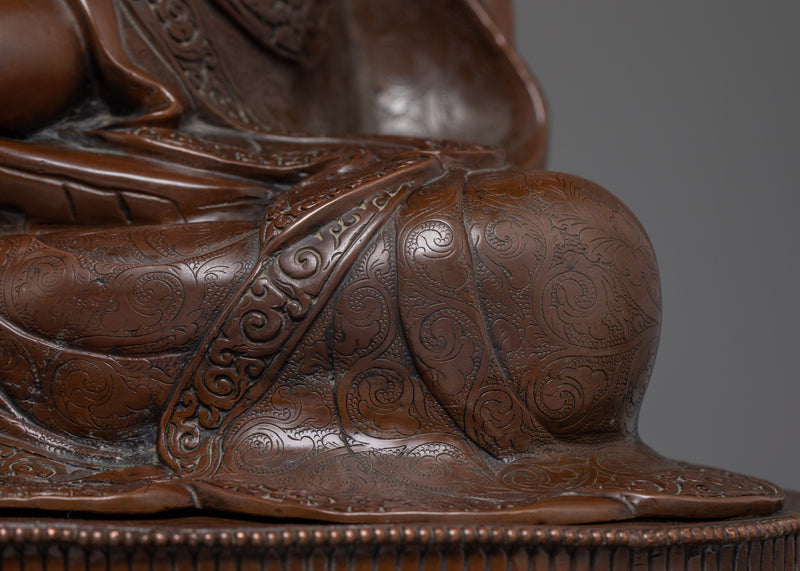 Sculpture of The Tantric master Guru Rinpoche | The Lotus-Born Master