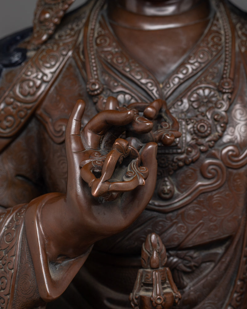 Sculpture of The Tantric master Guru Rinpoche | The Lotus-Born Master