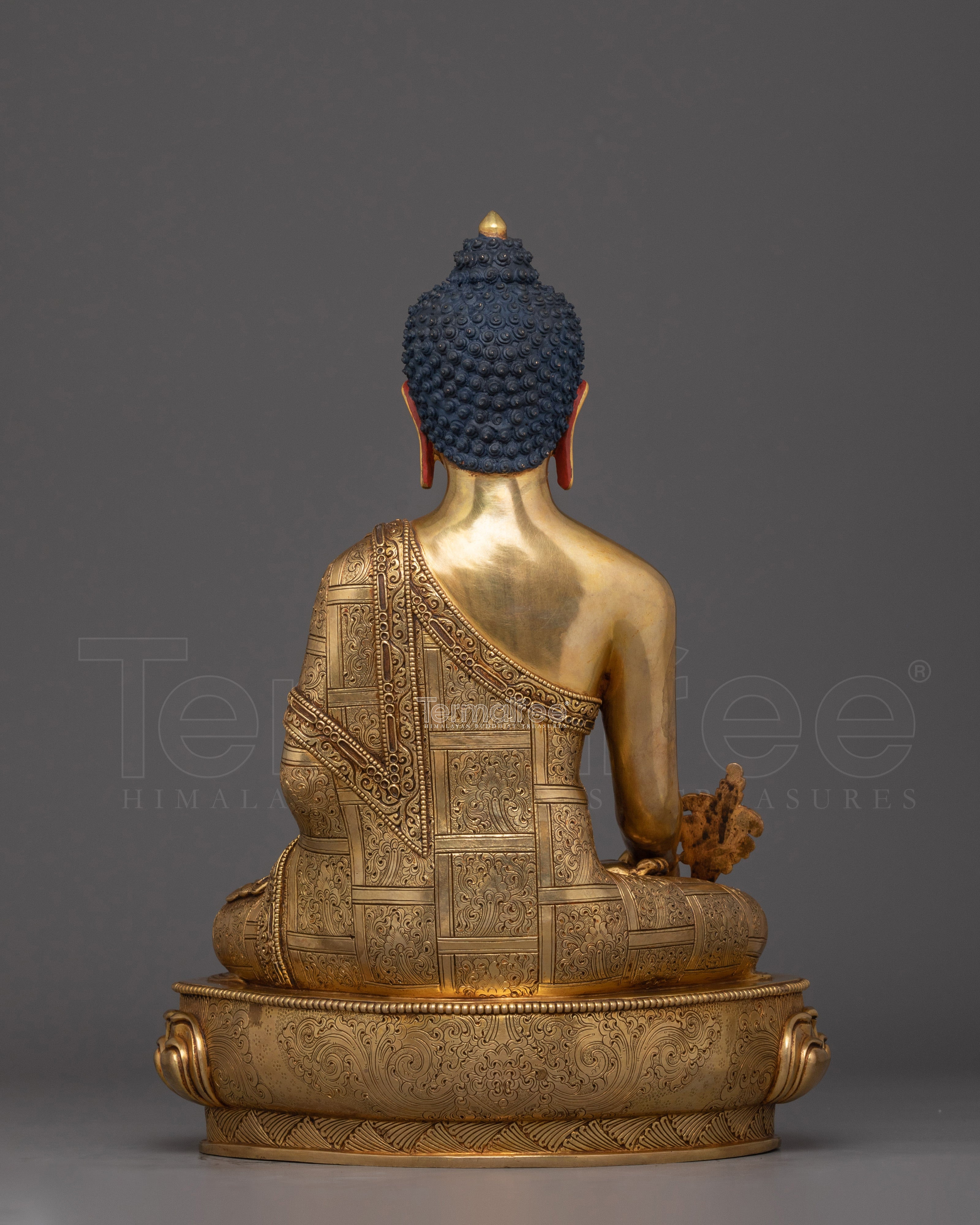 Tibetan Statue of Medicine Buddha | Also known as Bhaiṣajyaguru