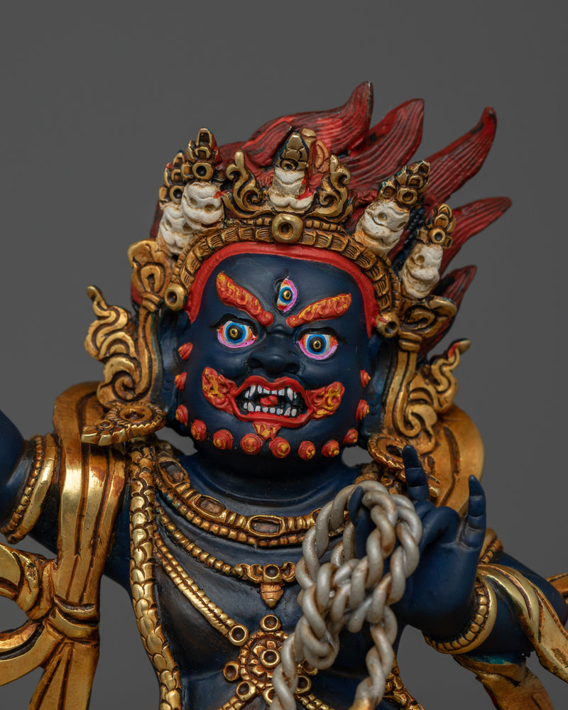 Wrathful Bodhisattva Vajrapani Statue | Chana Dorje - Lord of Secrets