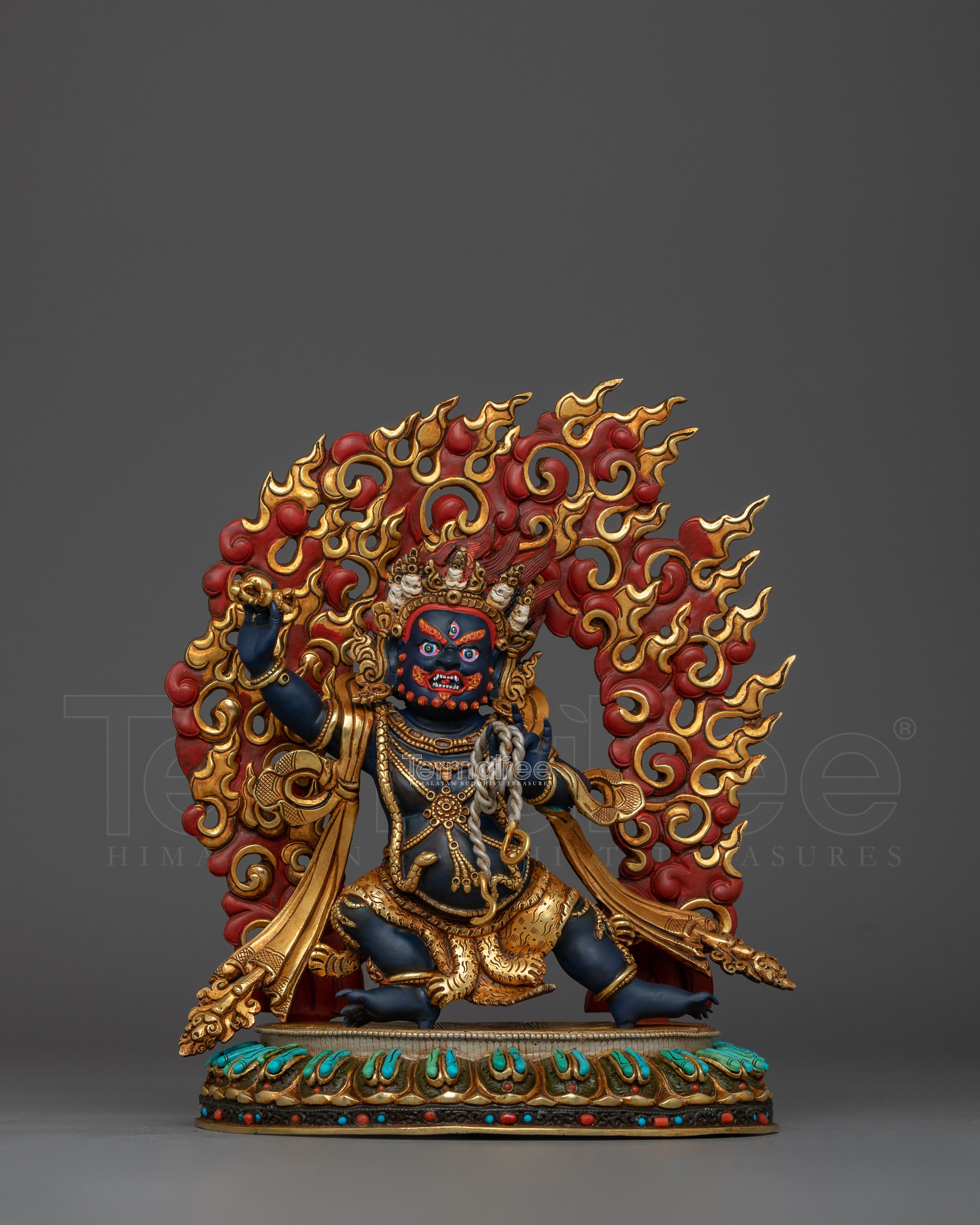 Wrathful Bodhisattva Vajrapani Statue | Chana Dorje - Lord of Secrets