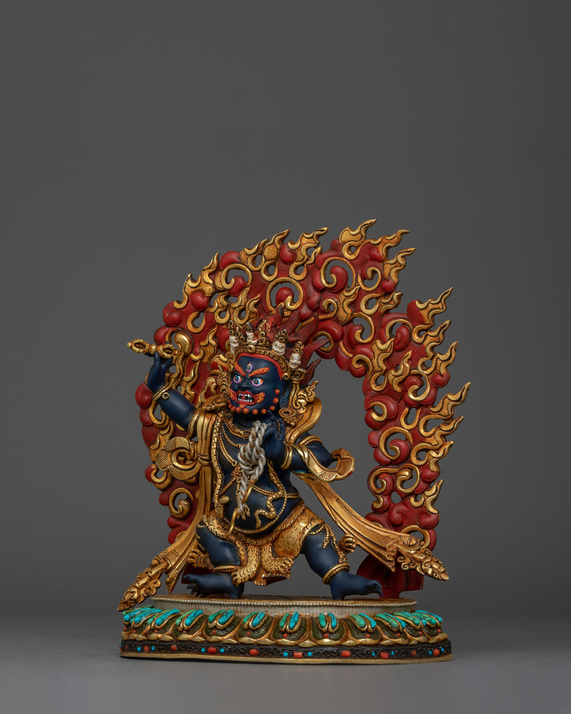 Wrathful Bodhisattva Vajrapani Statue | Chana Dorje - Lord of Secrets