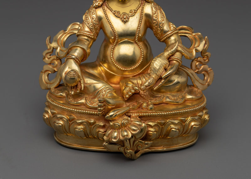 Tibetan Sculpture of Dzambhala | Guardian of Prosperity