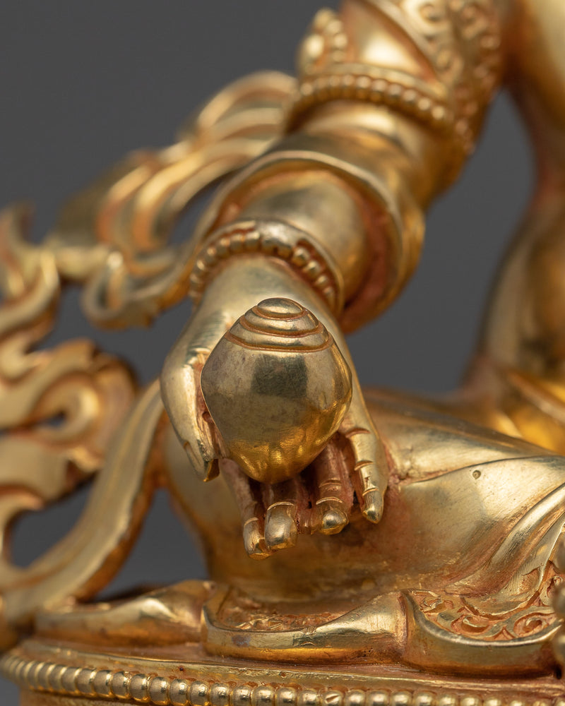 Tibetan Sculpture of Dzambhala | Guardian of Prosperity