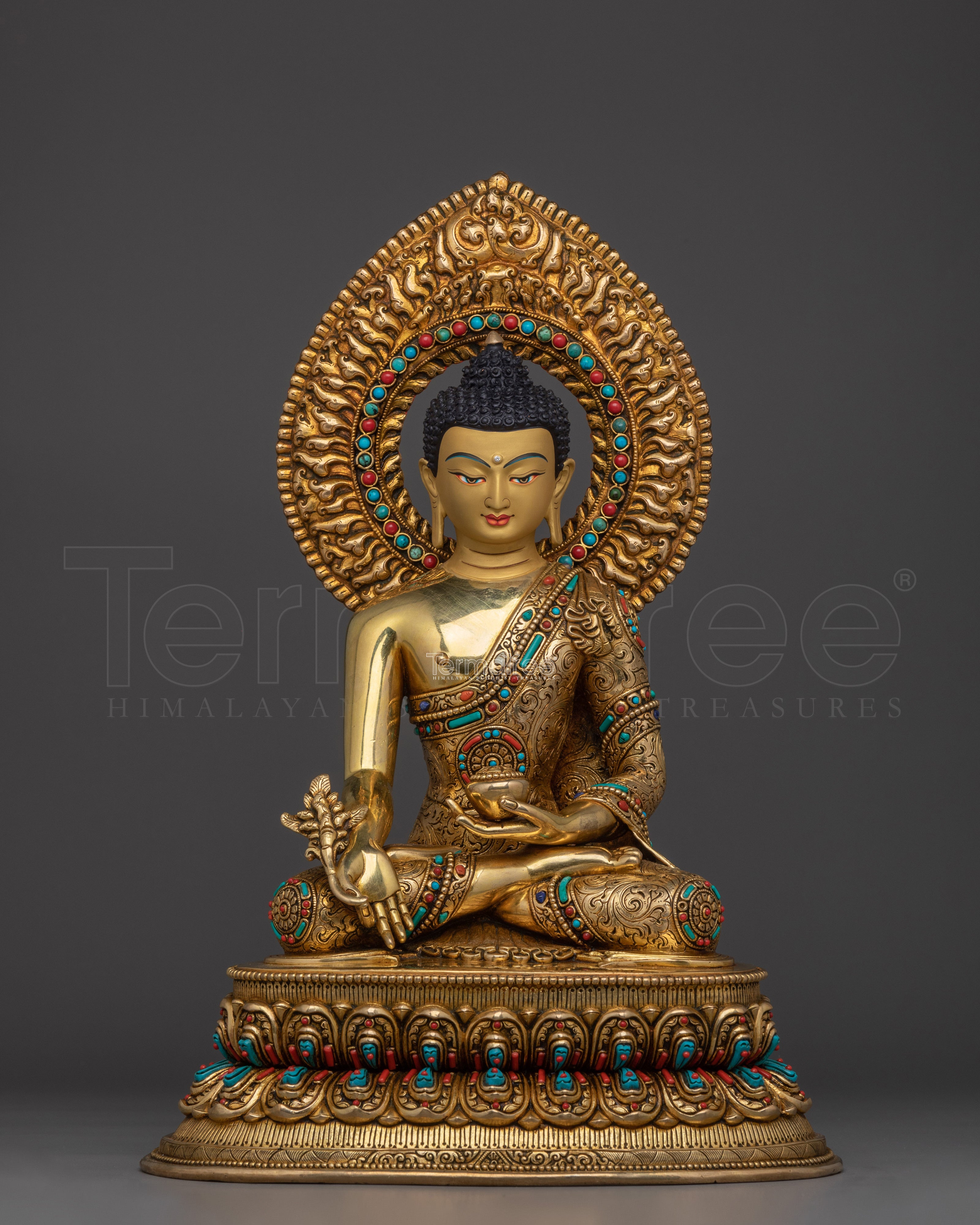 Supreme Healer Medicine Buddha Statue | Bhaiṣajyaguru Statue for Home Decor