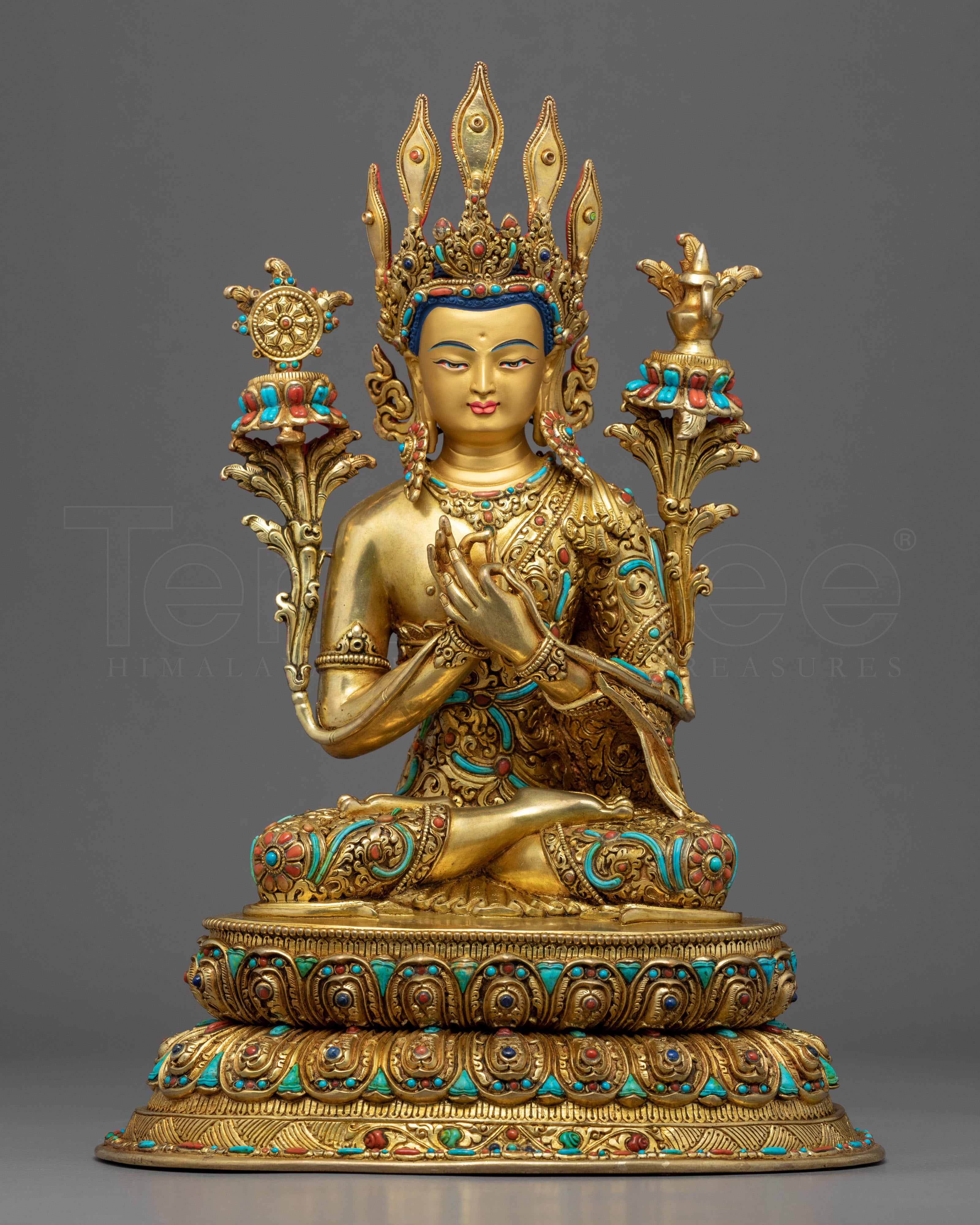 The Buddha Maitreya Statue | Traditionally Made in Nepal