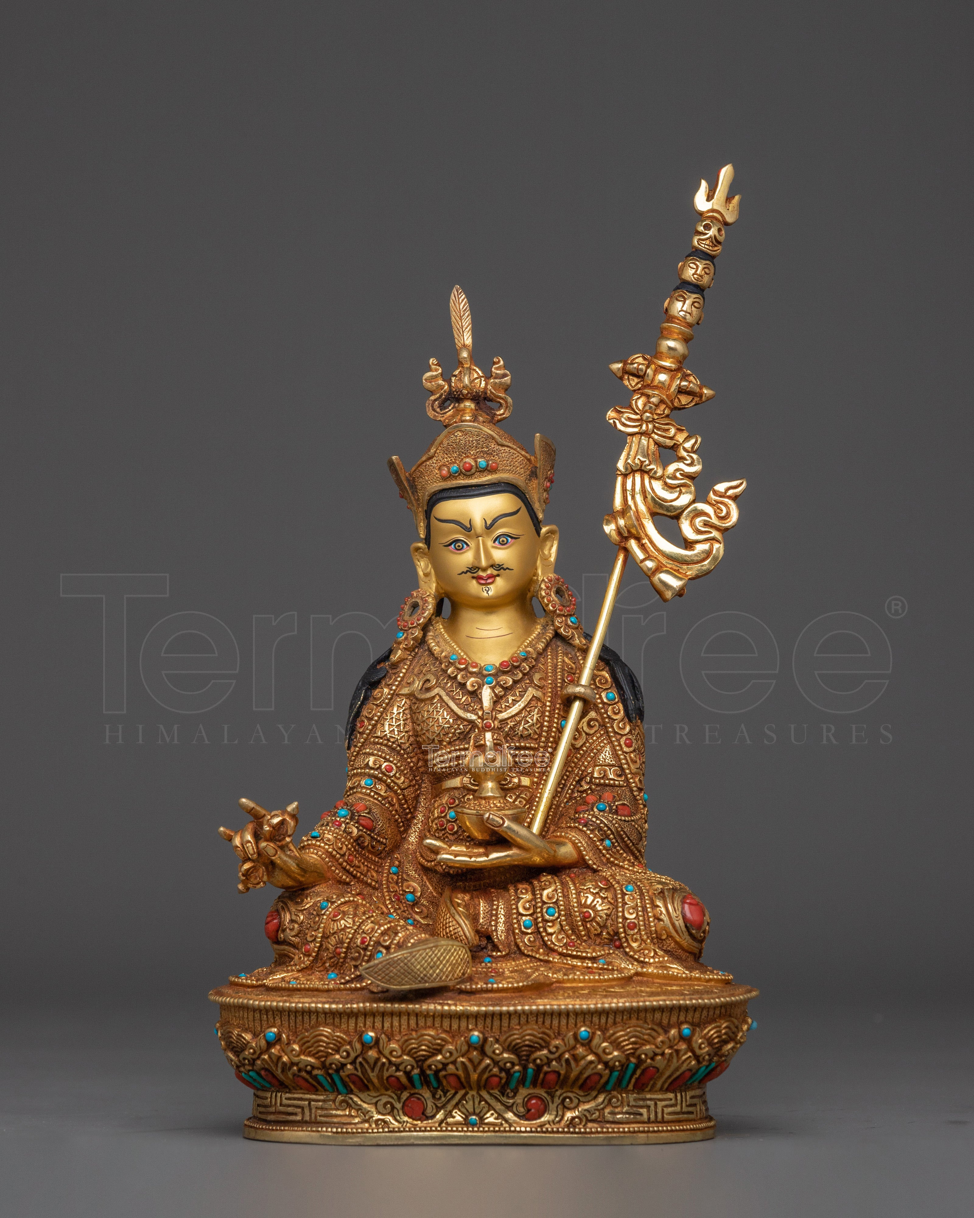Figurine of Lotus Born Master Guru Rinpoche | The Second Buddha