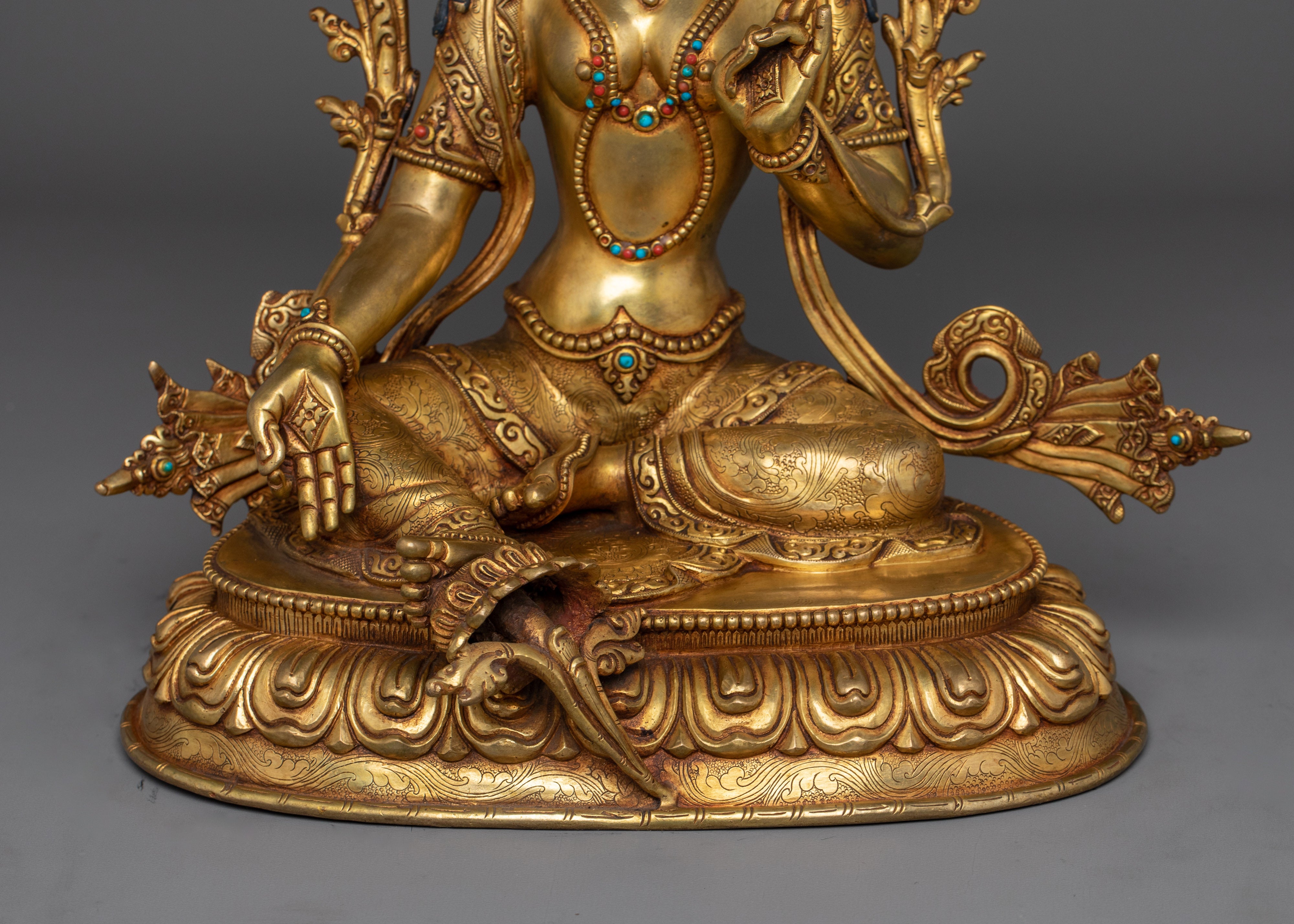 Compassionate Goddess Shyama Tara | Green Tara - Mother of All Buddhas