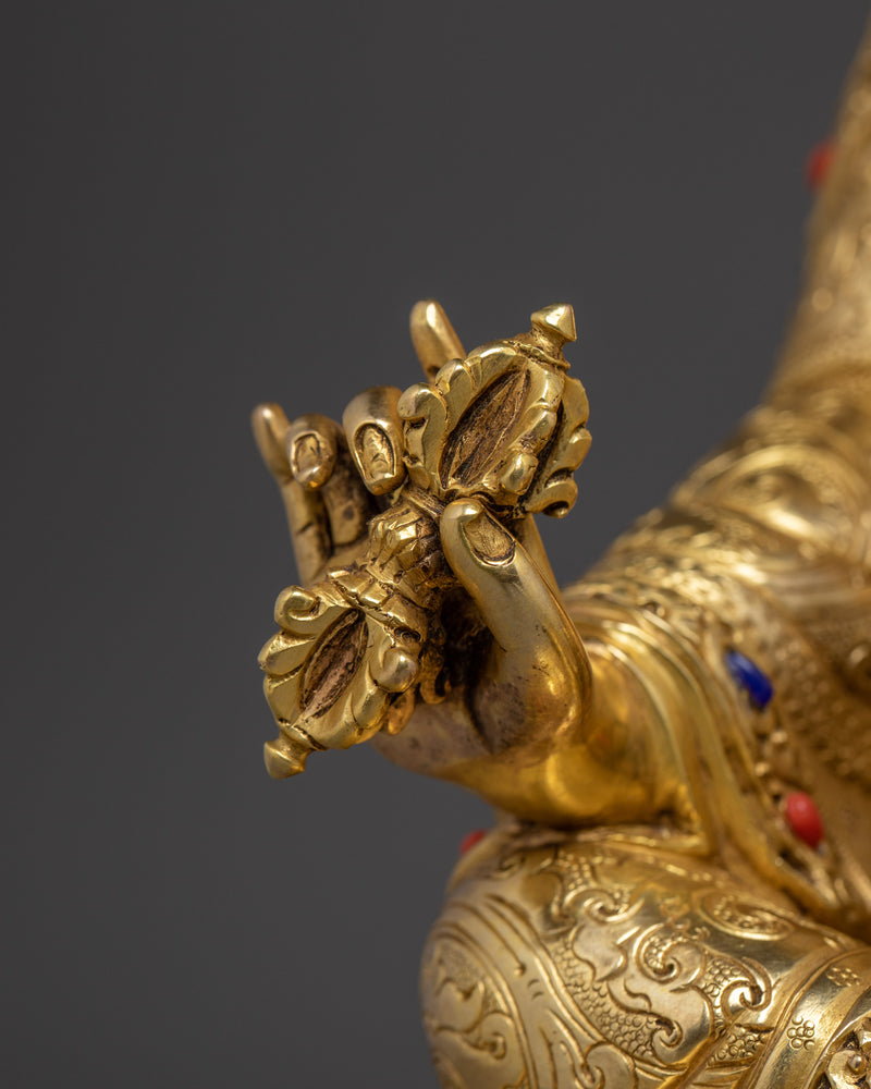 Precious Guru Rinpoche Handmade Statue | Lotus Born Padmasambhava
