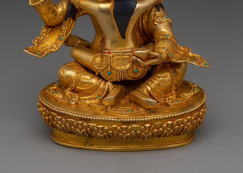 Divine Tantric Master Guru Rinpoche with Consort - Padmasambhava Statue