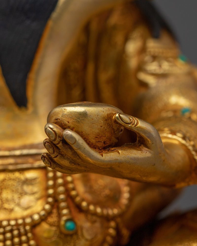 Divine Tantric Master Guru Rinpoche with Consort - Padmasambhava Statue