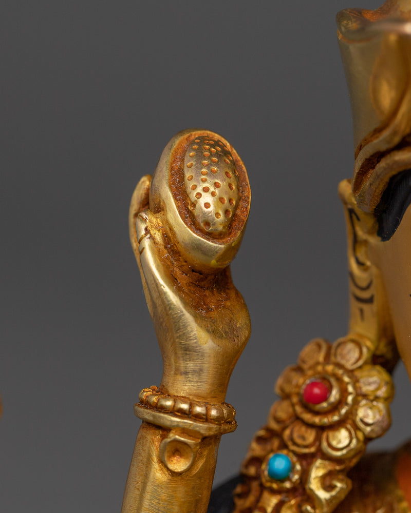 Divine Tantric Master Guru Rinpoche with Consort - Padmasambhava Statue