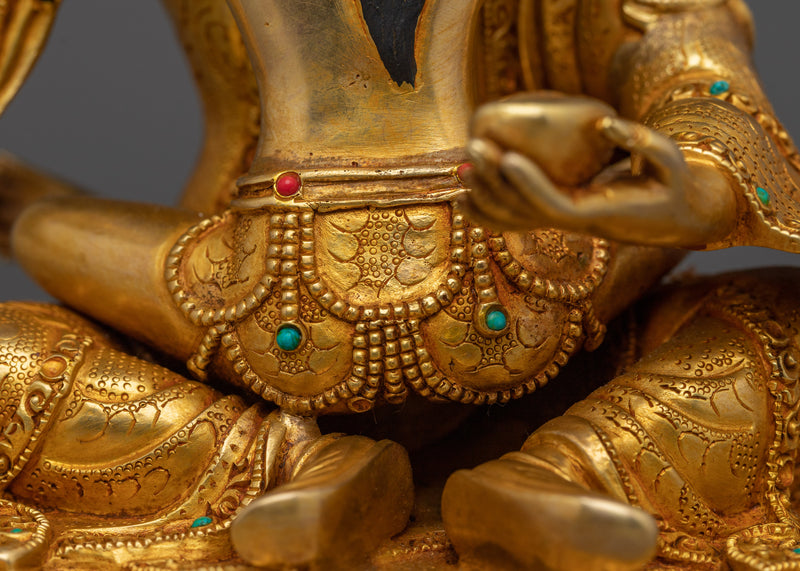 Divine Tantric Master Guru Rinpoche with Consort - Padmasambhava Statue